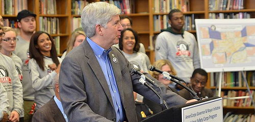 Governor Rick Snyder of Michigan