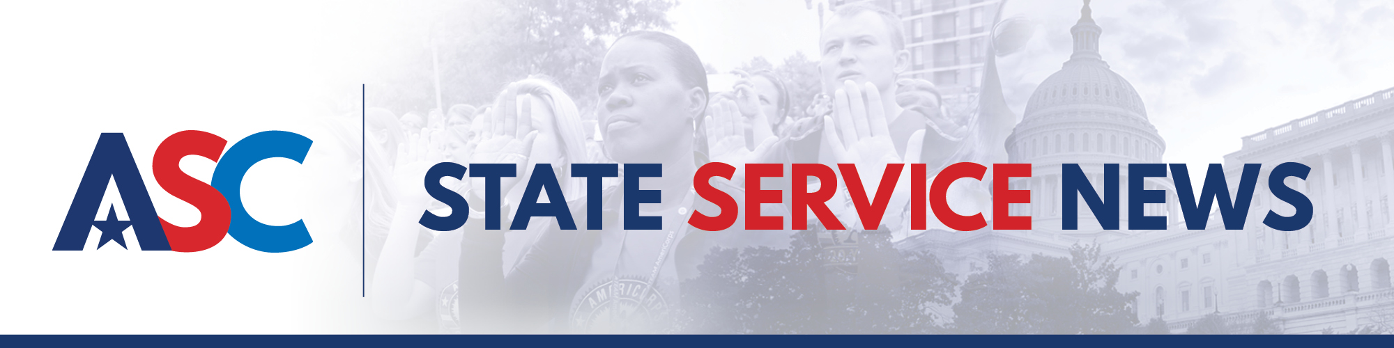decorative. State Service News header graphic