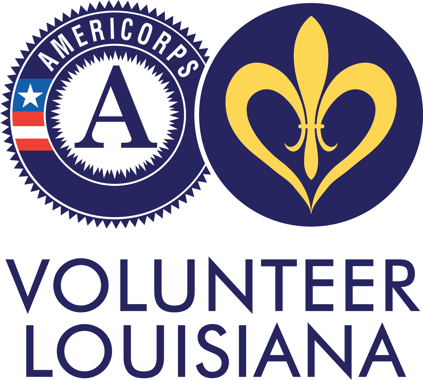 Volunteer Louisiana logo