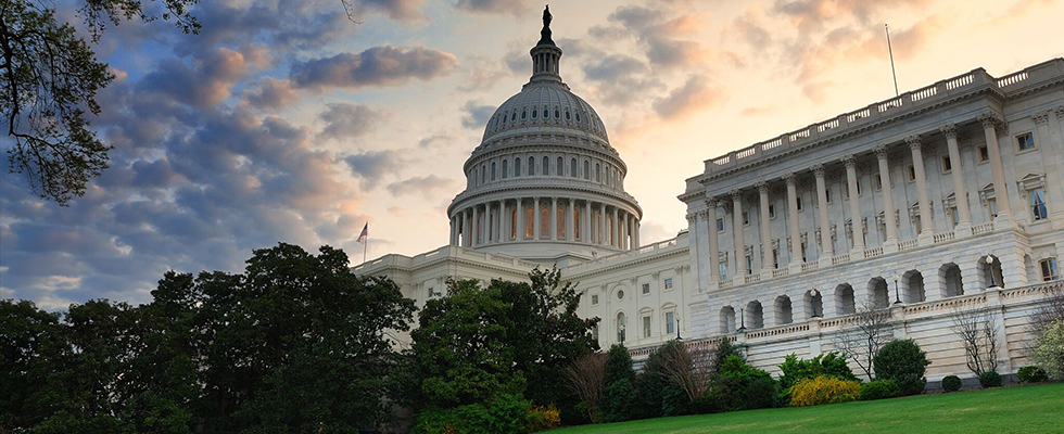 Decorative image. Photo of US Capitol.